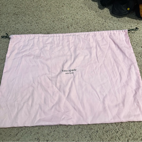 Kate Spade Sam Large Pocket Satchel in Black Leather Tote Bag - Picture 11 of 14